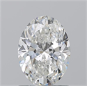 Natural Diamond 1.20 Carats, Oval with  Cut, G Color, VS1 Clarity and Certified by GIA