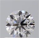 Diamante Natural 0.50 quilates, Redondo , Color D, claridad SI1 y certificado GIA