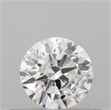 Diamante Natural 0.40 quilates, Redondo , Color G, claridad I1 y certificado IGI