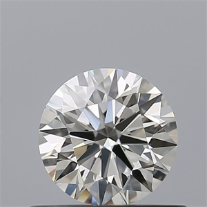 Picture of Natural Diamond 0.55 Carats, Round with Excellent Cut, H Color, VS1 Clarity and Certified by IGI
