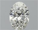 Diamante Natural 0.70 quilates, Ovalado , Color G, claridad SI1 y certificado GIA
