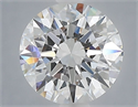 Lab Grown Diamond 1.53 Carats, Round with Excellent Cut, E Color, VVS2 Clarity and Certified by IGI