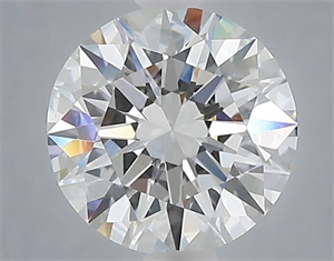 Picture of Lab Grown Diamond 1.53 Carats, Round with Excellent Cut, E Color, VVS2 Clarity and Certified by IGI