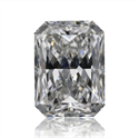 Natural Diamond 0.71 Carats, Radiant with  Cut, E Color, VS2 Clarity and Certified by GIA