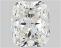 Natural Diamond 0.57 Carats, Cushion with  Cut, H Color, VVS1 Clarity and Certified by GIA