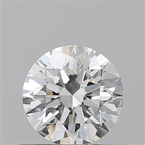 Picture of Natural Diamond 0.51 Carats, Round with Excellent Cut, H Color, VVS1 Clarity and Certified by GIA