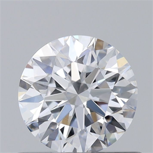 Picture of Natural Diamond 0.49 Carats, Round with Excellent Cut, D Color, VVS1 Clarity and Certified by GIA