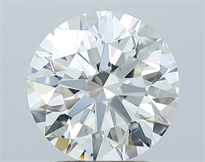 Foto Diamante Natural 2.50 quilates, Redondo , Color I, claridad SI1 y certificado GIA de