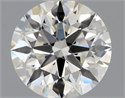 Diamante Natural 0.54 quilates, Redondo , Color H, claridad VVS1 y certificado GIA