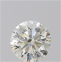 Natural Diamond 0.90 Carats, Round with Excellent Cut, I Color, VVS1 Clarity and Certified by GIA