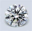 Diamante Natural 1.71 quilates, Redondo , Color H, claridad VVS2 y certificado GIA