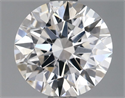 Lab Grown Diamond 1.46 Carats, Round with Excellent Cut, D Color, VVS2 Clarity and Certified by IGI