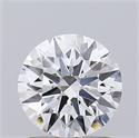 Del inventario de diamantes de laboratorio, 1.46 quilates, Redondo , Color E, claridad VVS1 y certificado IGI