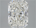 Natural Diamond 7.02 Carats, Radiant with  Cut, J Color, SI1 Clarity and Certified by GIA