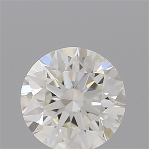 Picture of Natural Diamond 0.40 Carats, Round with Excellent Cut, H Color, SI2 Clarity and Certified by IGI