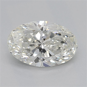 Picture of Natural Diamond 0.80 Carats, Oval with  Cut, J Color, VS2 Clarity and Certified by GIA