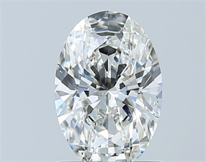 Picture of Natural Diamond 1.01 Carats, Oval with  Cut, G Color, VS2 Clarity and Certified by GIA