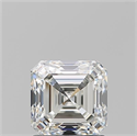 Natural Diamond 1.52 Carats, Asscher with  Cut, H Color, VVS2 Clarity and Certified by GIA