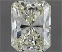 Natural Diamond 0.50 Carats, Radiant with  Cut, N Color, VVS1 Clarity and Certified by GIA