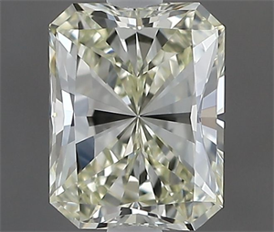 Picture of Natural Diamond 0.50 Carats, Radiant with  Cut, N Color, VVS1 Clarity and Certified by GIA