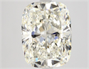Natural Diamond 3.30 Carats, Cushion with  Cut, I Color, VS1 Clarity and Certified by GIA
