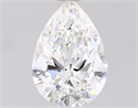 Diamante Natural 1.06 quilates, De pera , Color F, claridad VVS1 y certificado GIA