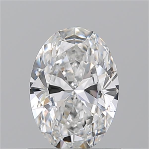 Picture of Natural Diamond 0.90 Carats, Oval with  Cut, E Color, VS2 Clarity and Certified by GIA