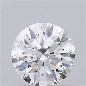 Picture of Lab Grown Diamond 0.77 Carats, Round with Ideal Cut, D Color, VVS1 Clarity and Certified by IGI