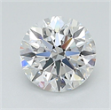 Del inventario de diamantes de laboratorio, 1.02 quilates, Redondo , Color F, claridad IF y certificado IGI
