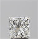 Diamante Natural 2.02 quilates, Princesa , Color J, claridad SI1 y certificado GIA