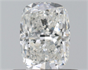 Natural Diamond 0.53 Carats, Cushion with  Cut, H Color, VVS1 Clarity and Certified by GIA