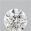 Natural Diamond 0.53 Carats, Round with Excellent Cut, G Color, VS1 Clarity and Certified by IGI