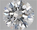 Lab Grown Diamond 1.53 Carats, Round with Excellent Cut, E Color, VVS2 Clarity and Certified by IGI