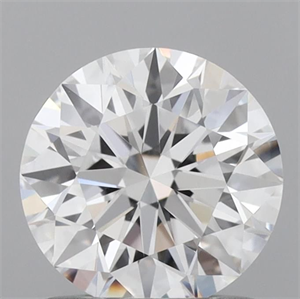 Picture of Lab Grown Diamond 1.04 Carats, Round with Ideal Cut, D Color, VVS2 Clarity and Certified by IGI