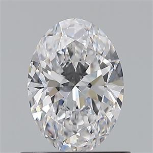 Picture of Natural Diamond 0.70 Carats, Oval with  Cut, D Color, VS2 Clarity and Certified by GIA