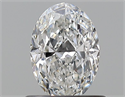 Diamante Natural 0.60 quilates, Ovalado , Color E, claridad VVS2 y certificado GIA