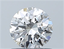 Diamante Natural 0.70 quilates, Redondo , Color F, claridad VS2 y certificado GIA