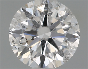 Picture of Natural Diamond 0.70 Carats, Round with Excellent Cut, F Color, SI2 Clarity and Certified by IGI