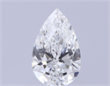 Natural Diamond 0.50 Carats, Pear with  Cut, F Color, VS1 Clarity and Certified by GIA