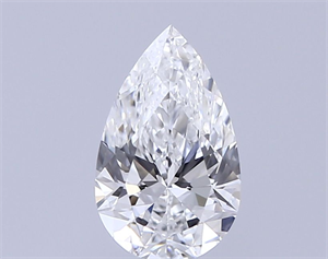 Picture of Natural Diamond 0.50 Carats, Pear with  Cut, F Color, VS1 Clarity and Certified by GIA