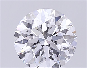Picture of Lab Grown Diamond 2.06 Carats, Round with Ideal Cut, D Color, VVS1 Clarity and Certified by IGI