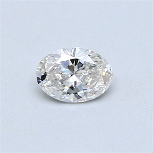 Picture of Natural Diamond 0.30 Carats, Oval with  Cut, G Color, SI2 Clarity and Certified by GIA