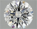 Del inventario de diamantes de laboratorio, 3.07 quilates, Redondo , Color G, claridad VVS2 y certificado IGI