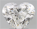 Natural Diamond 2.50 Carats, Heart with  Cut, H Color, SI1 Clarity and Certified by GIA