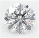Lab Grown Diamond 3.03 Carats, Round with Excellent Cut, D Color, VVS2 Clarity and Certified by GIA