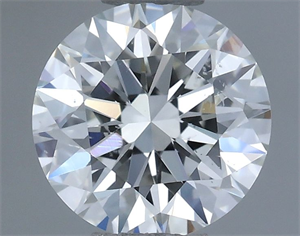 Foto Diamante Natural 0.60 quilates, Redondo , Color H, claridad SI1 y certificado IGI de