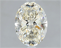Natural Diamond 1.40 Carats, Oval with  Cut, M Color, VVS2 Clarity and Certified by GIA