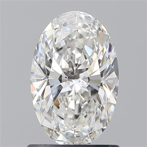 Picture of Natural Diamond 1.06 Carats, Oval with  Cut, F Color, VVS2 Clarity and Certified by GIA