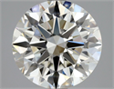 Natural Diamond 3.01 Carats, Round with Excellent Cut, I Color, VS1 Clarity and Certified by GIA