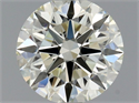 Diamante Natural 0.55 quilates, Redondo , Color M, claridad VVS1 y certificado GIA